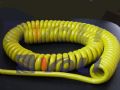 机械设备专用弹簧线螺旋电缆。专业生产厂商质量保证